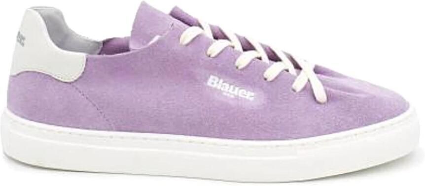Blauer Sneakers