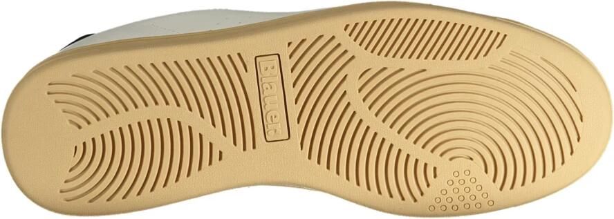 Blauer Witte Polyester Sneakers met Sportieve Details White Heren - Foto 3