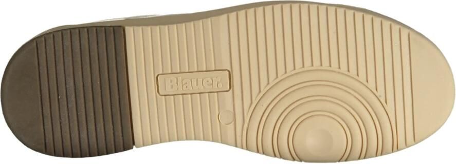 Blauer Witte Polyester Sneakers voor Mannen - Foto 3