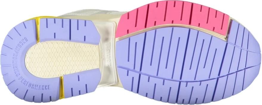 Blauer Polyurethaan Sneaker - Foto 3