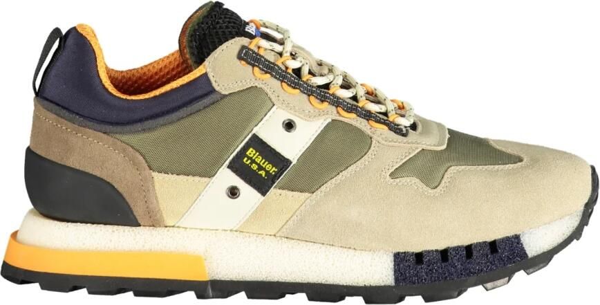 Blauer Groene Polyethyleen Heren Sneaker - Foto 2