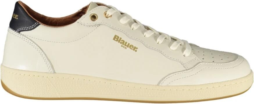 Blauer Leather Sneaker - Foto 2