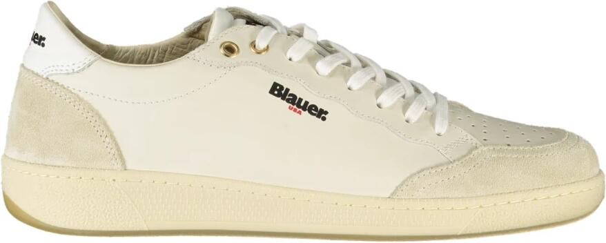 Blauer Leren Sneaker - Foto 2