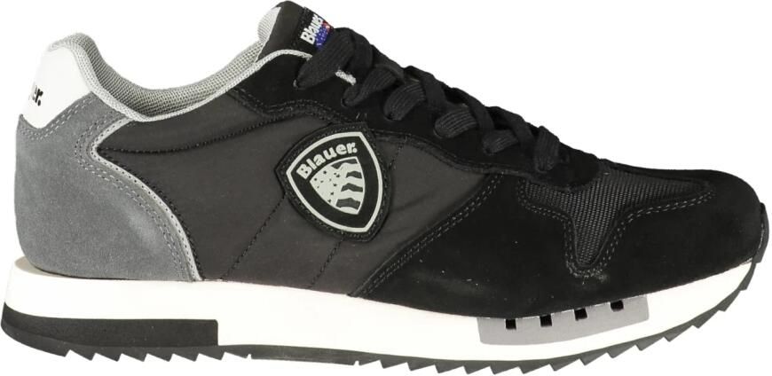 Blauer Lage Sneakers s6queens05mesneblkwhi41