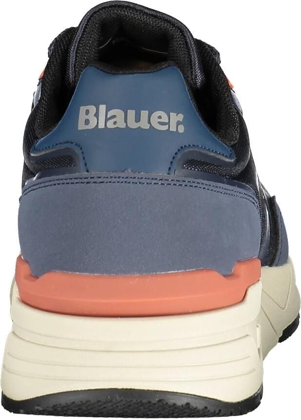 Blauer Blauwe Sneakers Stijlvol Casual Comfortabel Blue Heren - Foto 2