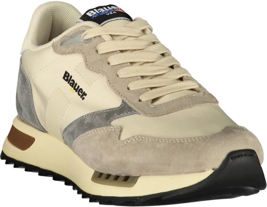 Blauer.USA Sneakers laag crème taupe antraciet - Foto 3
