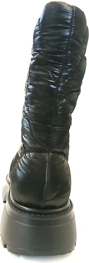 Blauer Zwarte synthetische laarzen voor dames Black - Foto 3