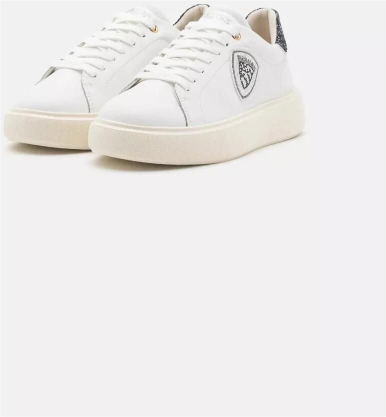 Blauer Witte en zwarte damessneakers F4Venus01 Gli White Dames - Foto 2