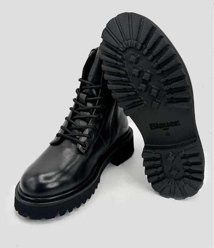 Blauer Veterboots - Foto 3