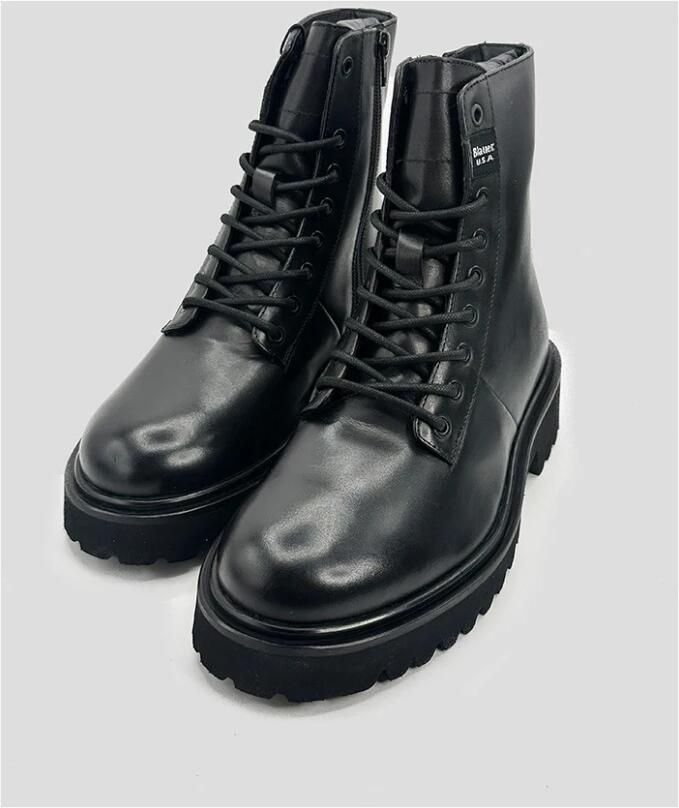 Blauer Veterboots - Foto 4