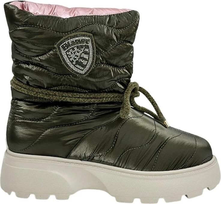 Blauer Metallic Groene Dameslaars Groen Dames - Foto 3