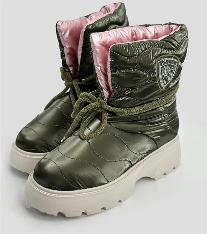 Blauer Metallic Groene Dameslaars Groen Dames - Foto 2