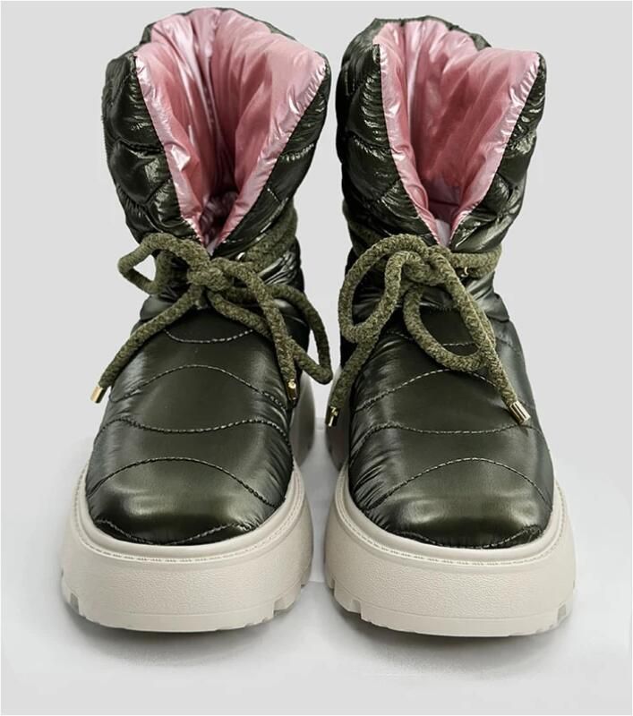 Blauer Metallic Groene Dameslaars Groen Dames