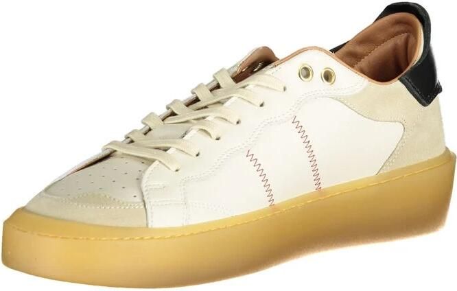 Blauer Witte Polyester Sneaker Eigentijdse Stijl
