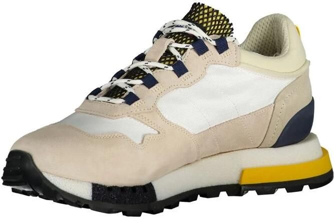 Blauer Casual Stijl Witte Polyester Sneakers - Foto 2