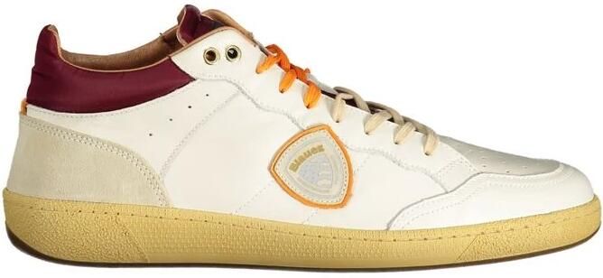 Blauer Witte Sneakers met Contrastaccenten - Foto 2