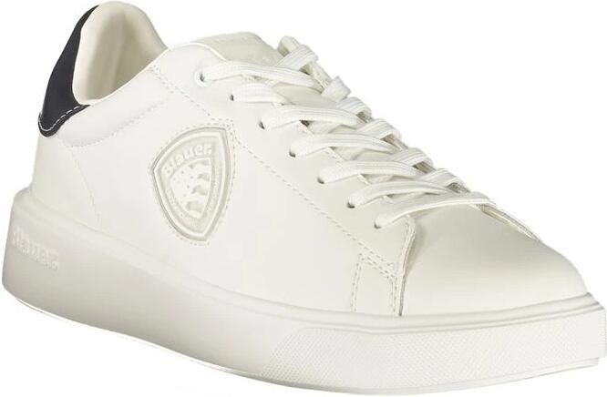 Blauer Lage Sneakers s6buck07leabiwhinvy41 - Foto 3