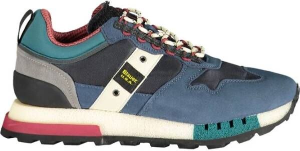 Blauer Blauwe Heren Sneaker Stijlvolle Prestatieschoen