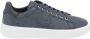 Blauer Sportieve Polyester Sneaker met Contrastdetails Blue - Thumbnail 13