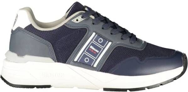 Blauer Blauwe Polyester Heren Sneaker