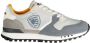 Blauer Sportieve Blauwe Sneakers met Contrastdetails Multicolor Heren - Thumbnail 8