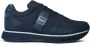 Blauer Blauwe Sneaker van Suède en Nylon voor Mannen Blue Heren - Thumbnail 5