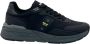 Blauer Sportieve Polyester Sneaker met Contrastdetails Blue Heren - Thumbnail 10