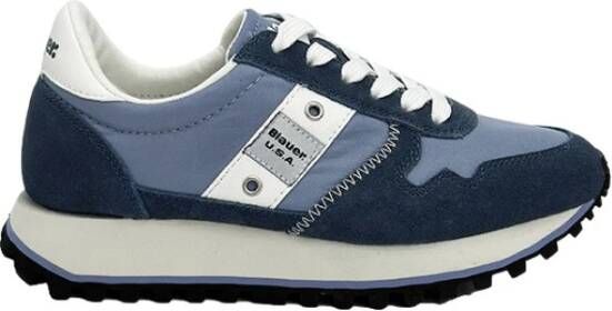 Blauer Blauwgetinte Damessneakers Blauw Dames