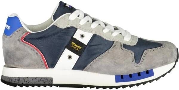 Blauer Veelzijdige Herensneakers voor Stijlupgrade