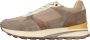 Blauer Sportieve Bruine Veterschoenen met Uitneembare Binnenzool Brown Heren - Thumbnail 1