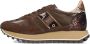 BLAUER Lage Sneakers Dames Millen03 Maat: 38 Materiaal: Suède Kleur: Bruin - Thumbnail 2