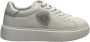 Blauer Witte F3Venus01 Lea Dames Eco Leren Schoenen Wit Dames - Thumbnail 4