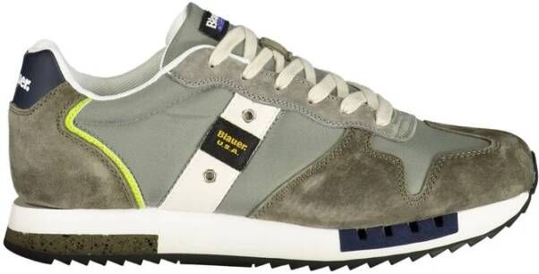Blauer Dynamische sportschoenen met verwisselbare veters