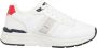 Blauer Effen Vetersluiting Ray Sneakers - Thumbnail 1