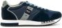 Blauer Blauwe Sportsneakers met Contrasterende Details Blue Heren - Thumbnail 1