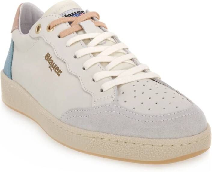 Blauer FAN WHI Olympia Dames Sneakers White Dames