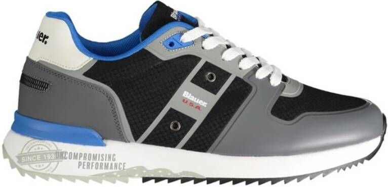 Blauer Grijze Polyester Sneaker Modern Ontwerp Multicolor Heren