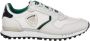 Blauer Wit en groen leren sneakers S4Dixon02 White Heren - Thumbnail 2