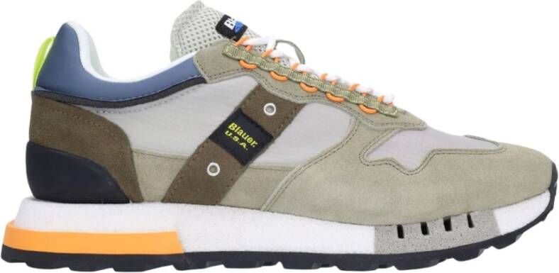 Blauer Heren Lage Sneakers Heron Multicolor Heren