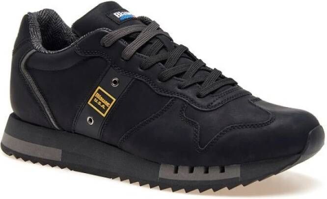 Blauer Heren Queen Sneakers Zwart Heren