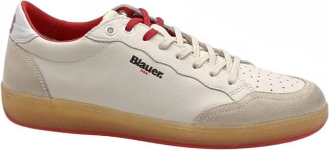 Blauer Klassieke Retro Tennissneakers