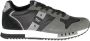 Blauer Sportieve Zwarte Heren Sneakers met Contrastdetails Black Heren - Thumbnail 5