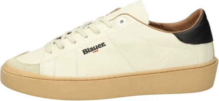 Blauer U Sneakers Pelle+Suede voor Heren Beige Heren