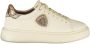 Blauer Leren Lage Sneakers - Thumbnail 1