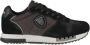 Blauer Leren Sneaker met Klassiek Design - Thumbnail 1