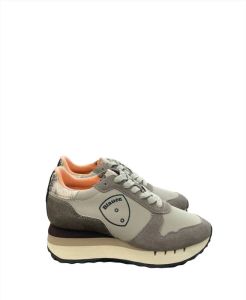 Blauer Man suede textiel hardlopen Bruin Dames