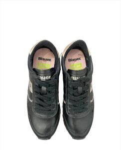 Blauer Man suede textiel hardlopen Zwart Dames
