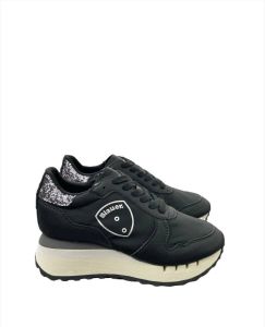 Blauer Man suede textiel hardlopen Zwart Dames