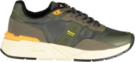 Blauer Militair Groene Sportschoenen voor Mannen