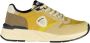 Blauer Mosterdgele Sneaker met Handtekeninglogo - Thumbnail 1